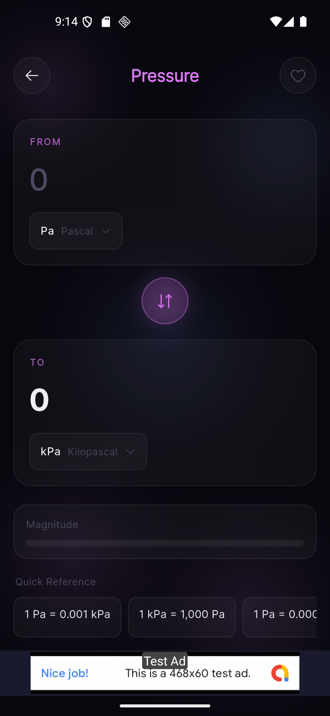 Length Conversion Interface