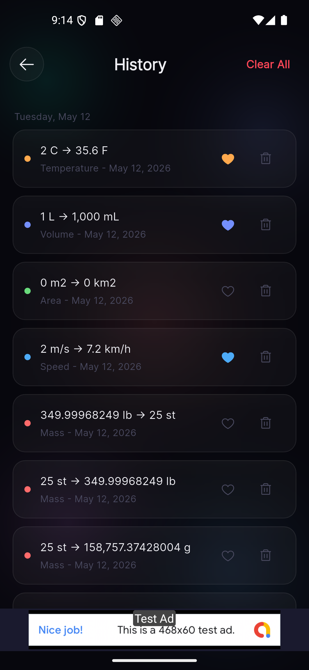 Convertix Category List View